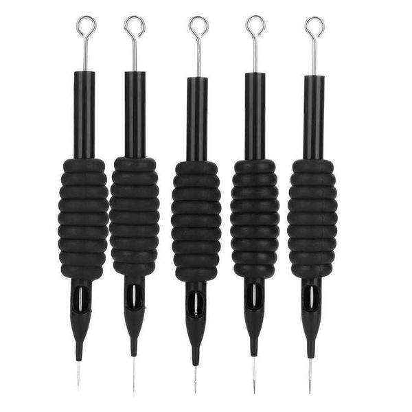 

tattoo needles 5pcs/set cartridge rl disposable sterilized safety needle for machines grips supply
