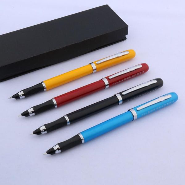 

fountain pens posture correction hero pen sky blue metal f nib stationery office school supplies ink
