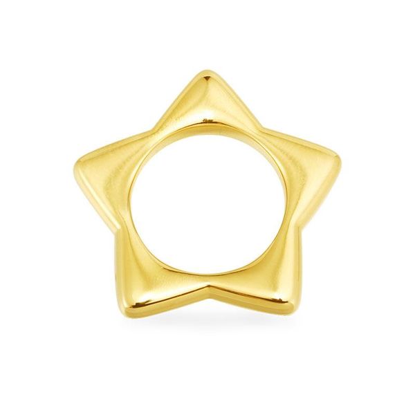 

cluster rings sljely fashion 925 sterling silver yellow gold color romantic star geometric finger ring no stones women february fun jewelry, Golden;silver