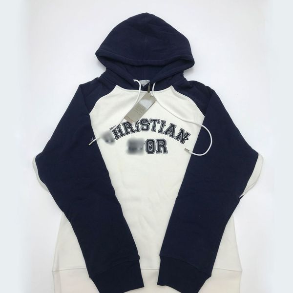 

sweater 2021 spring and autumn d family embroidery pattern leisure hooded pullover jacket fashion loose, White;black