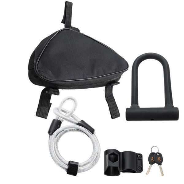 

bike locks 1 set road mountain u lock for cable and mounting bracket