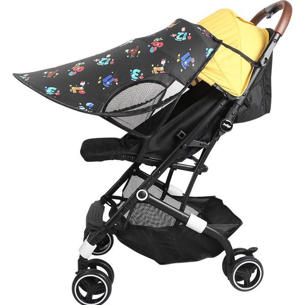 

stroller parts & accessories printed baby awning summer outdoor sunshade sunscreen roof car seat