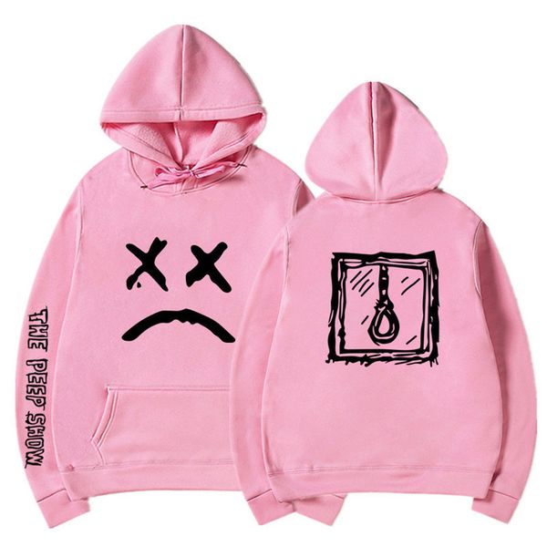 

2019 new lil peep street hooded men's sweater hooded winter couple's, Blue;black