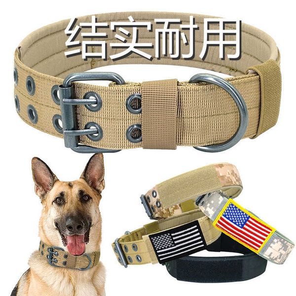 

large collar, medium-sized golden dog neck collar j2db