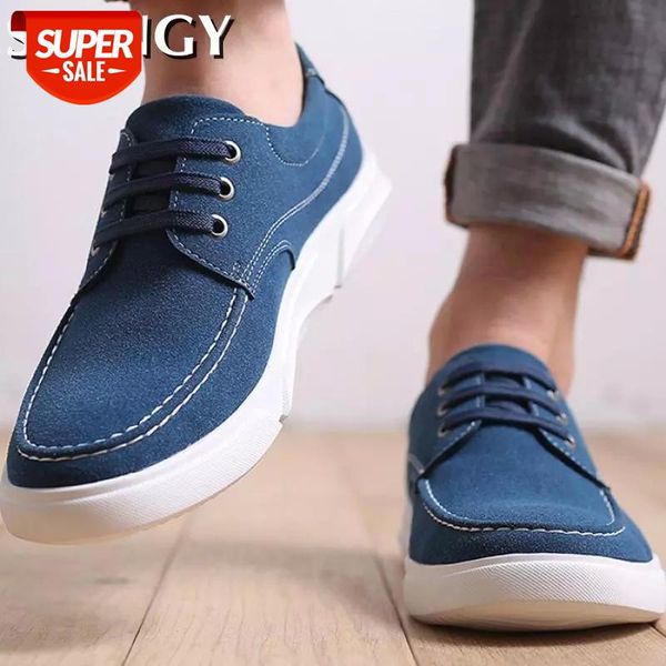 

autumn men's casual shoes lace up flat bottom male footwear nonslip driving shoes men brethble new loafers big size 39-48 #ym2t