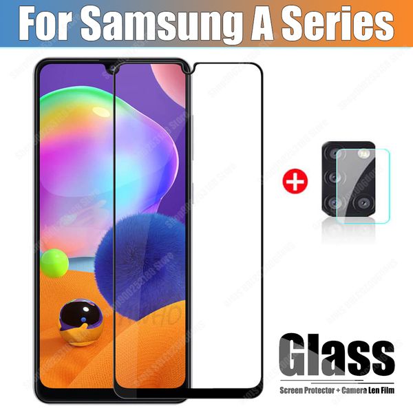 

protective glass for samsung galaxy a31 camera screen protector on a41 a51 a01 a11 a20 a21 a21s a30 a30s a40 a42 a50 a52