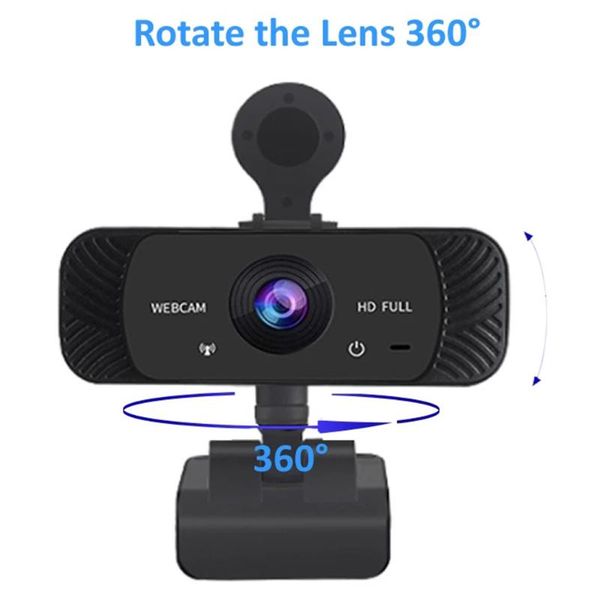 

webcams w19 auto focus rotatable computer web camera 1080p hd usb webcam live video call with microphone peripherals