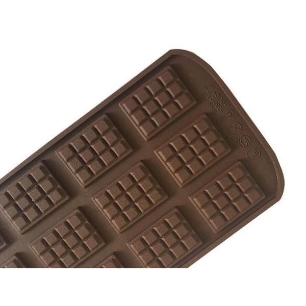 

new sile waffle mold fondant molds diy chocolate bar mould cake decoration tools kitchen jllgcm warmslove
