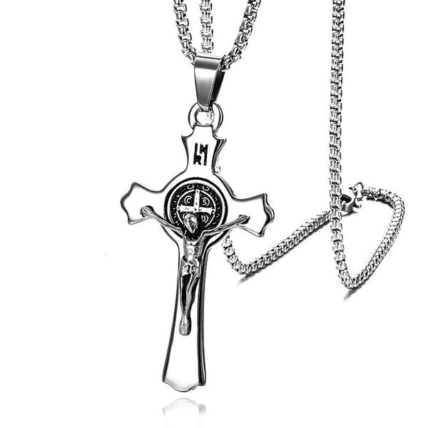 

chains sterling silver chain father jesus cross