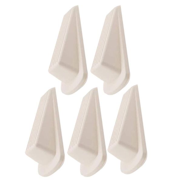 

door catches & closers 5pcs white punch wedge shaped doors sers home tools