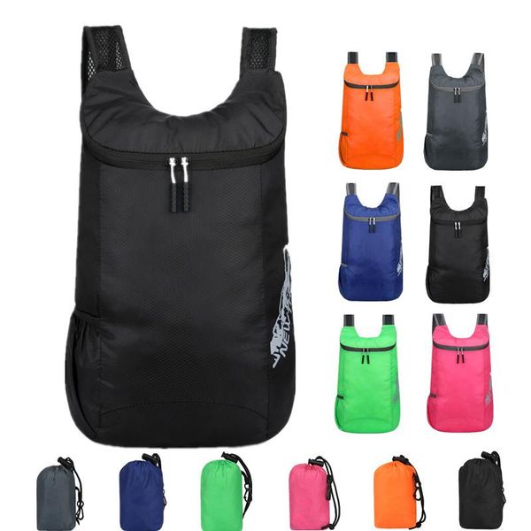 

outdoor bags bike bag nylon fold bicycle backpack 20l capacity cycling storage ultralight waterproof