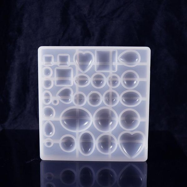 

round oval square dried flower sile mold for jewelry charms pendants making tool handmade crystal epoxy glitter res qyleyn