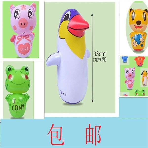 

35cm penguin tumbler animal inflatable balloon toy cute bird