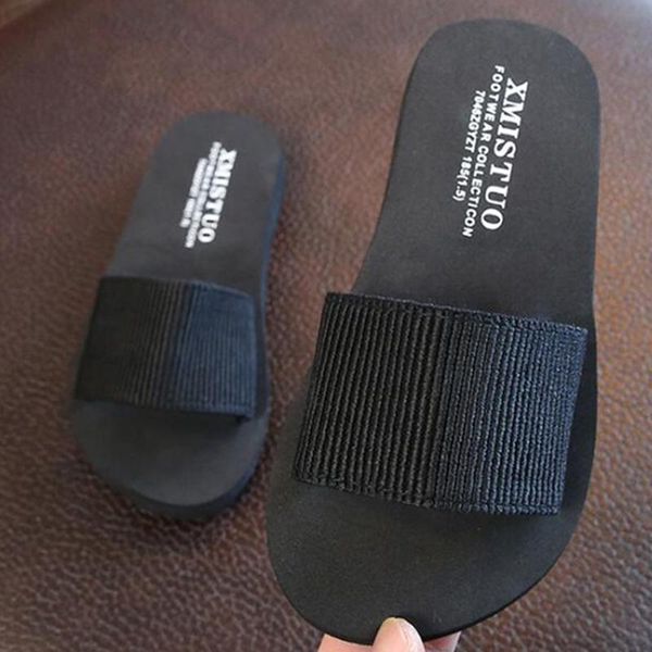 

girls sandals children beach shoes baby soft floor indoor slipper boys and girls anti-slip home barefoot kids slippers s503, Black;grey
