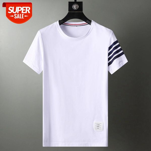 

2021 summer brand anime graphic t shirts harajuku men clothing oversized & tees plus size clothes korean white short sleeve #a01u, White;black