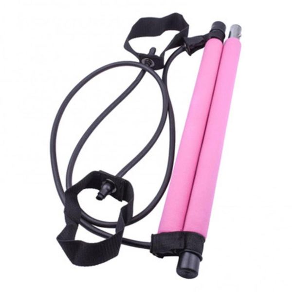 

resistance bands portable pilates elastic pull rope fitness exercise home yoga band
