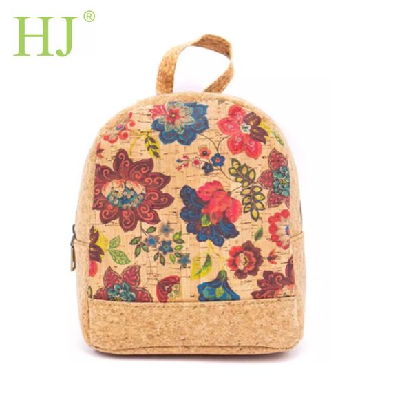 

backpack high-end natural cork outdoor travel bag multifunctional student schoolbag