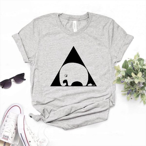 

elephant mouse print and women mens t shirts cotton casual funny lady yong girl tee a 1200, White;black
