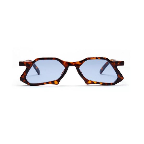 

sunglasses personality versatile woman polygon box sun glasses men's and women's irregular classic, White;black