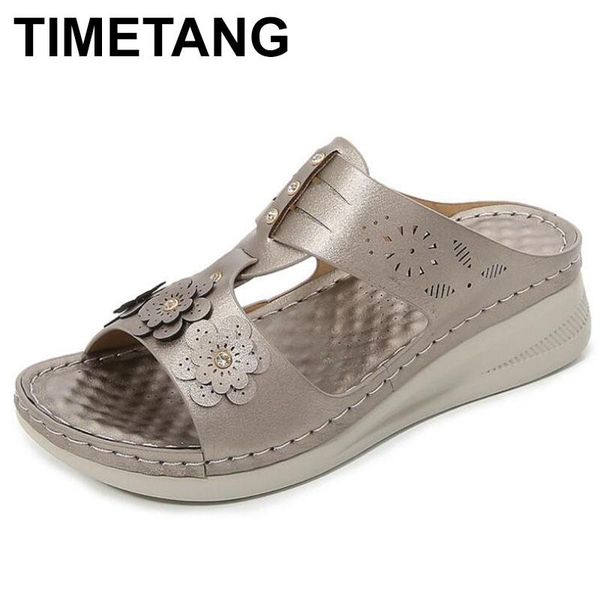 

timetangwomen sandals 2021summer shoes woman heels sandals wedges casual gladiator sandalen dames sandalias de verano para mujer, Black