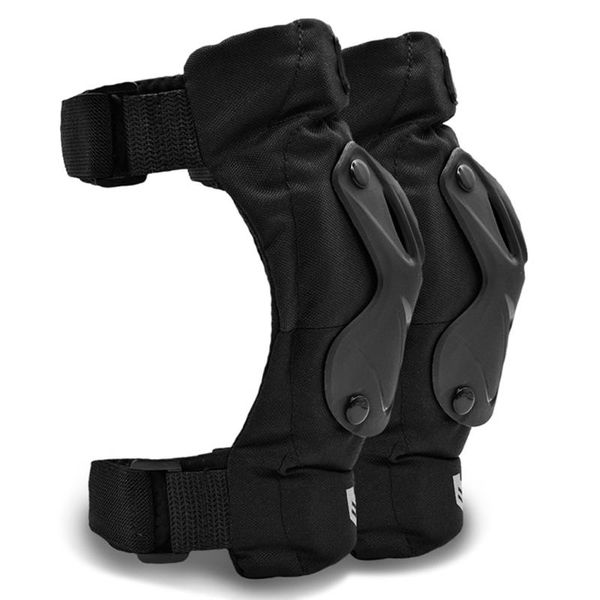 

elbow & knee pads lixada support motorcycle guards sport protective gear skating snowboarding skiing sports safety, Black;gray