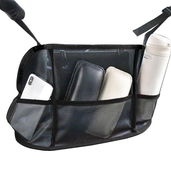 

car organizer net pocket handbag holder mesh organize seat back bag 28gc