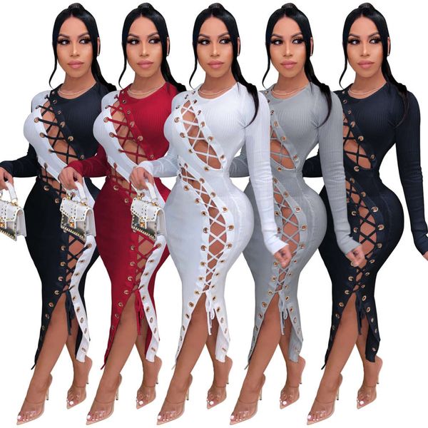 

winter long slim lace up out high elastic stripe, White;black