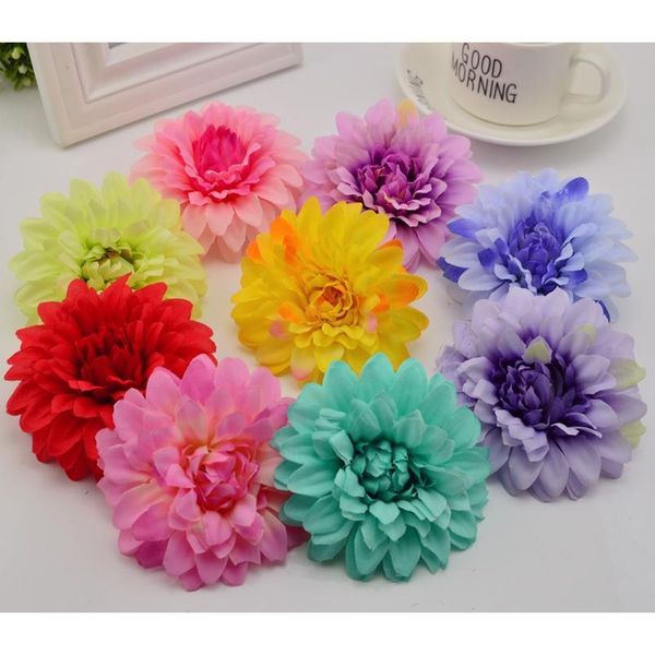 

10pcs artificial flowers for wedding banquet home decoration diy wreath handmade flower art silk gerbera chrys jllieq
