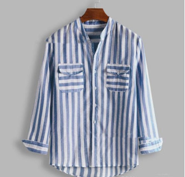 

gray pattern mens long-sleeved shirt comfortable fit fashion retro style travel office entertainment, White;black