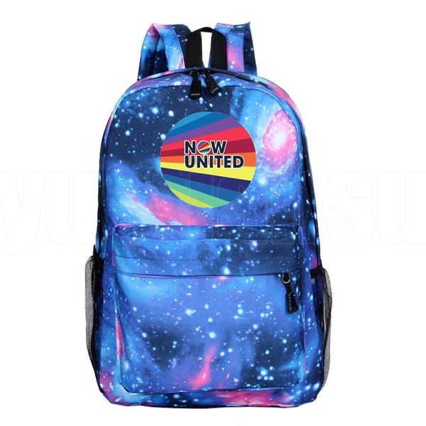 

backpack nu team now united-better women hip hop girls travel bag united lyrics bookbag lapschool bags for teenage