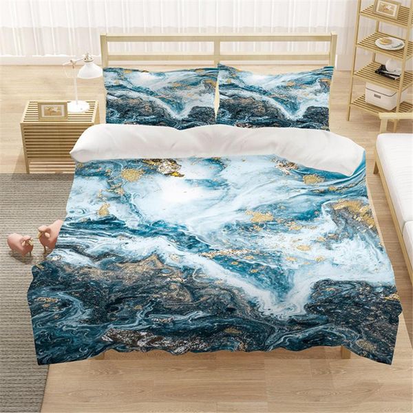 

bedding sets duvet cover set marble cover&pillowcase for single double bed