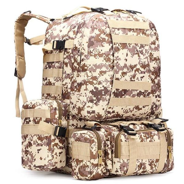 

camouflage camo camping men traveling camping packs high-capacity backpack travel trekking shoulder bags tactical outdoor hiking oksof