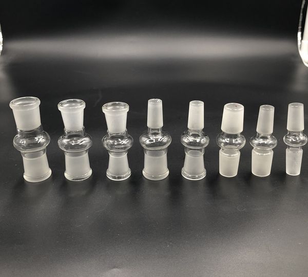 Glasadapter, weiblich, männlich, 10 mm, 14 mm, 18 mm, Konverter, Raucherzubehör für Bong-Quarz-Banger-Schüssel, Reduzierstück, Drop-Down-Adapter