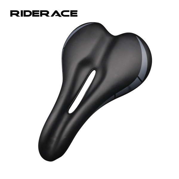 

bike saddles bicycle saddle extra soft gel leather absorbing design mountain road comfort cushion cycling padded wide