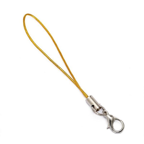 

50pcs mulitcolor lobster clasp(12mm) lanyard strap cord (5cm) mobile straps charm nylon key ring chain diy jllanb