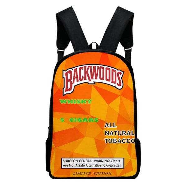 

backpack backwoods cigars outside travel bags boys girls school oxford waterproof large capacity laptop