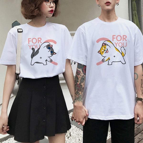 

womens clothing 2021 summer t shirt women casual catoon print tees short sleeve o-neck harajuku female ladies t-shirt#p30 k2rl, White