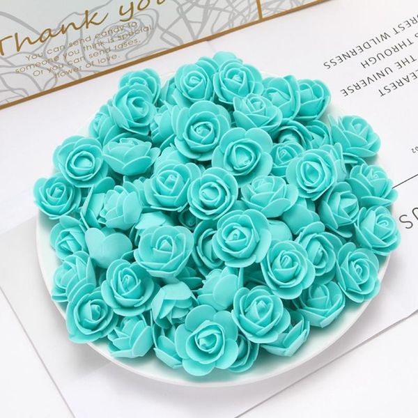 

50pcs pe mini artificial flowers for home wedding decoration accessories fake foma bears scrapbook diy wreath ne jlldxq