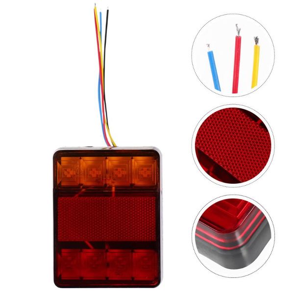 

bike lights 2pcs side marker lamp trailer truck caravan motorhome led tail light