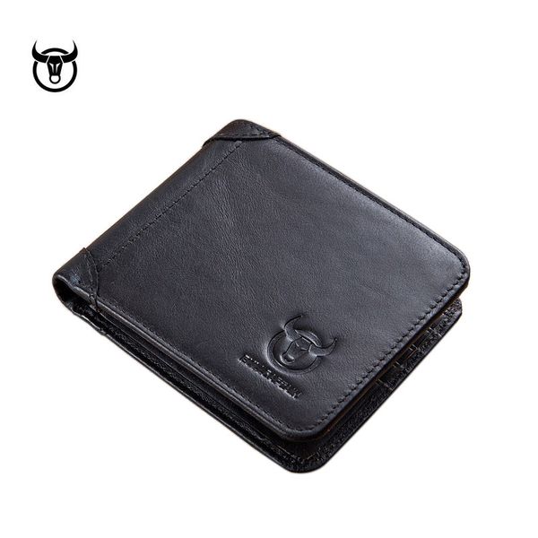 

vintage genuine leather mens wallet classic design short card purse brand natural leather men wallets dollar price male purse