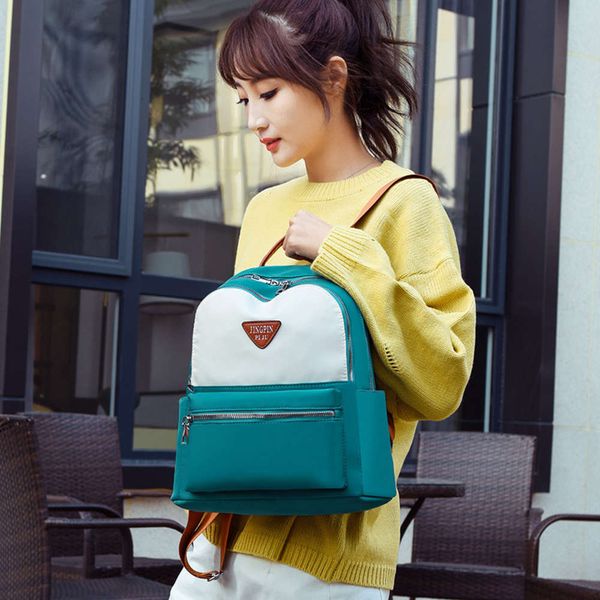 

hbp new oxford cloth korean fashion backpack, one shoulder messenger bag, women's bag