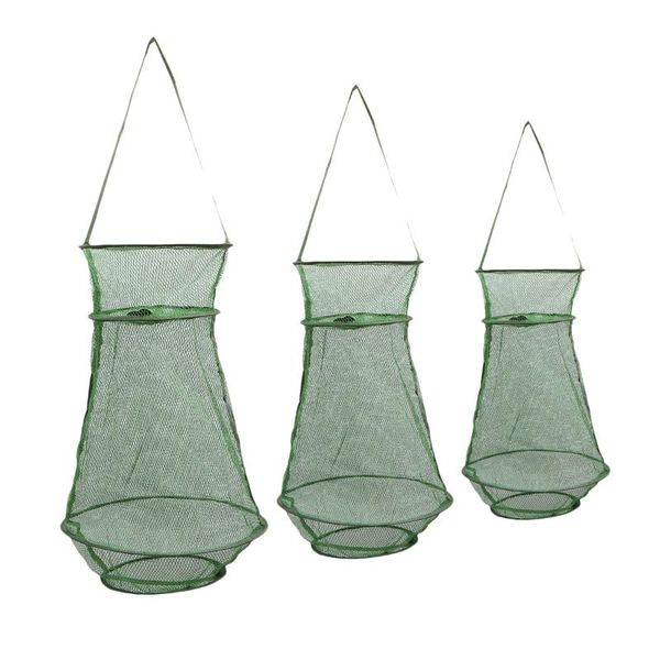 

fishing accessories mesh hole folding crab lobster net