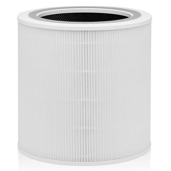 

air purifiers replacement filter for levoit purifier core 400s part 400s-rf,h13 hepa 360Â° filtration 5 layers 3 in 1