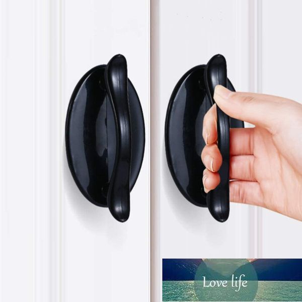 Simples pequeno punho soco-free autoadesivo armário armário porta gaveta porta de vidro pasta de porta