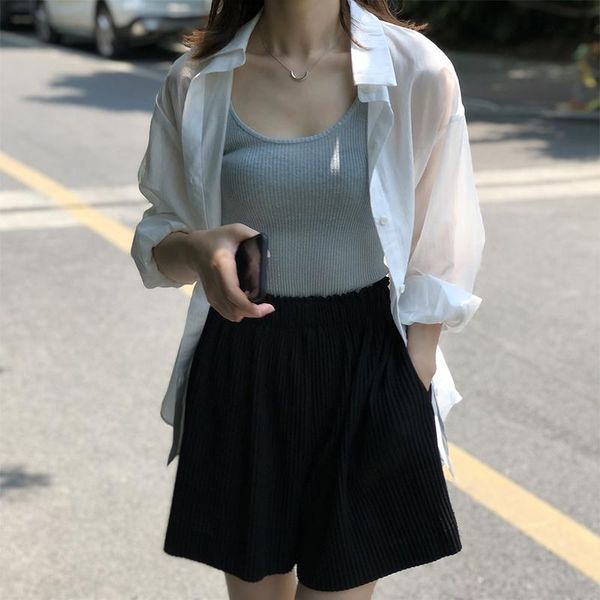 

women's blouses & shirts 5xl ladies long sleeve chemise casual vintage spring blouse women lace up 2021 ol office lapel button blusas, White