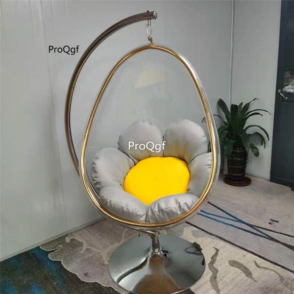

prodgf 1 set oval shape bubble chair with shelf