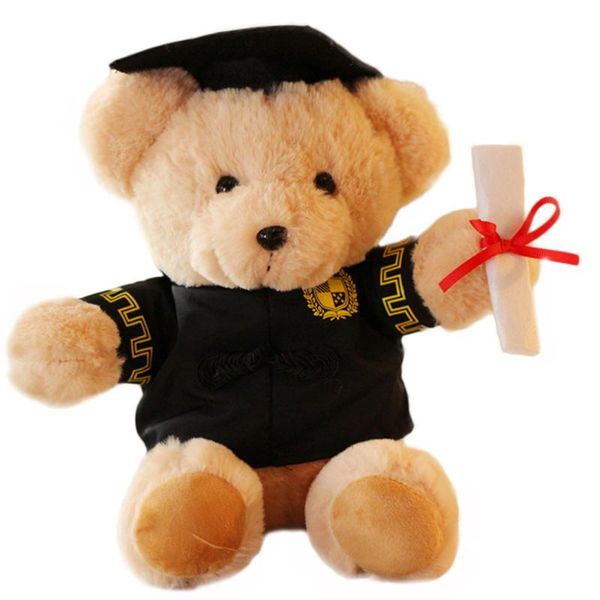 

gift wrap 1pc bear doll stuffed animal doctorial hat graduation ceremony