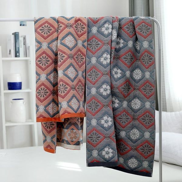 

towel cotton four layer gauze bath for adults household water-absorbing extra-large bathroom wrap outdoor beach towels