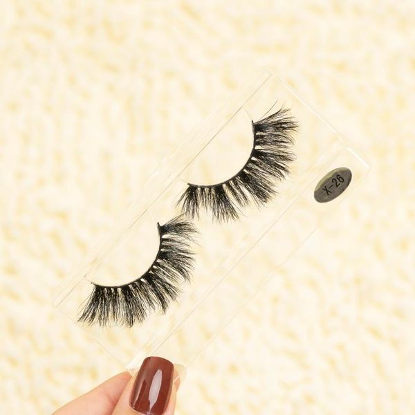 

false eyelashes wholesale luxury packaging case 3d silk lashes mink eyelash