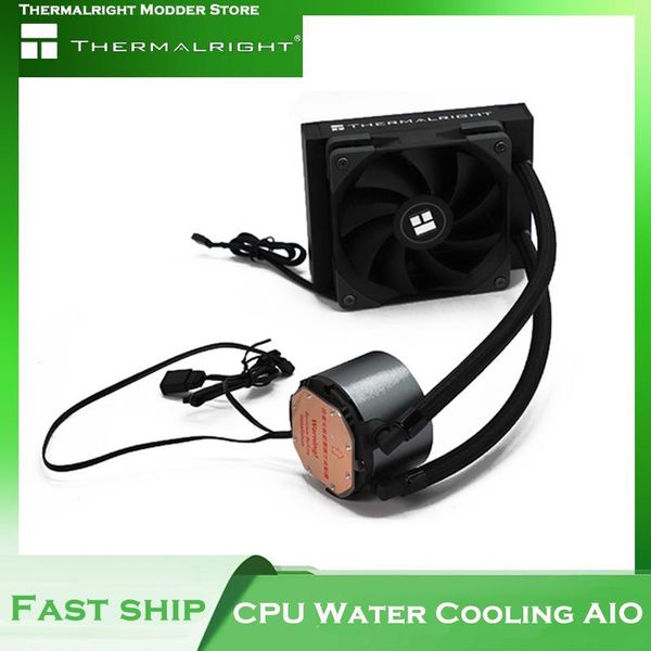 

fans & coolings thermalright frozen magic 120 aio kit cpu cooler metal block+pump+120radiator+fan for intel amd pc water cooling system